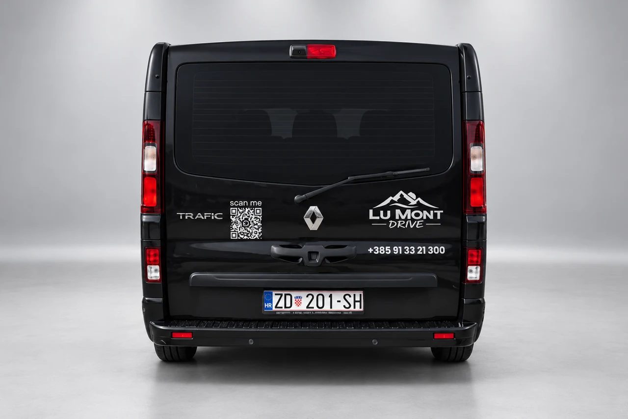 Renault Trafic LU MONT DRIVE, pogled straga
